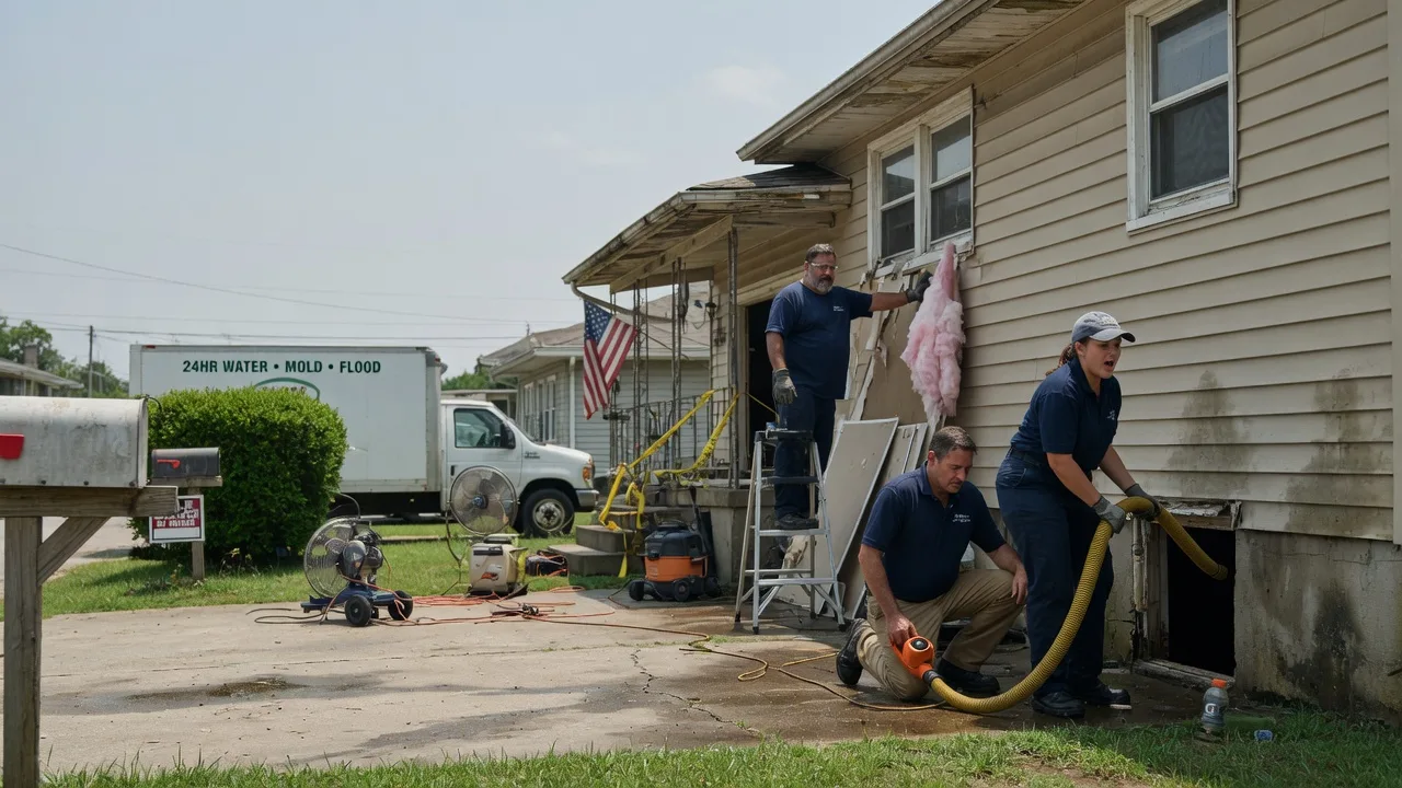 Water Damage Repair in Woodbury, VT near me